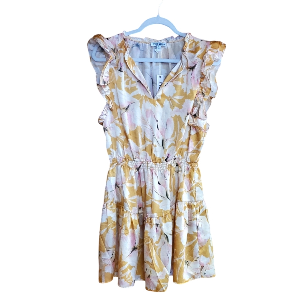 Steve Madden Women's Dress Prairie Dreams Golden Glow Large